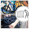 4 x Motorcycle Net and Rope 30cm Elastic Luggage Net 60cm Elastic Rope