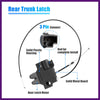 Lexus IS F IS350 IS250 Trunk Latch Lock Actuator Motor (2006-2013)