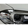 BMW X5 F15, X6 F16 2 x Carbon Fiber Headlight Eyelids (2015-2018)