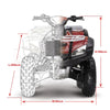 Quad Bike ATV L 200x95x106cm Black 190T Waterproof Motorcycle Cover