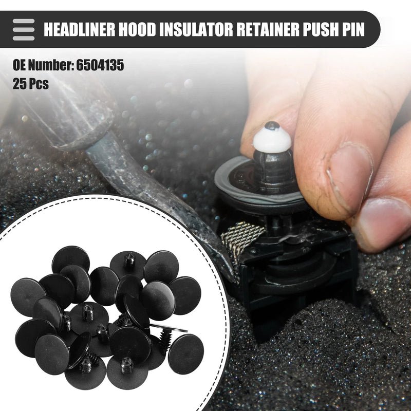 Dodge 25 x Headliner Hood Insulator Retainer Clips