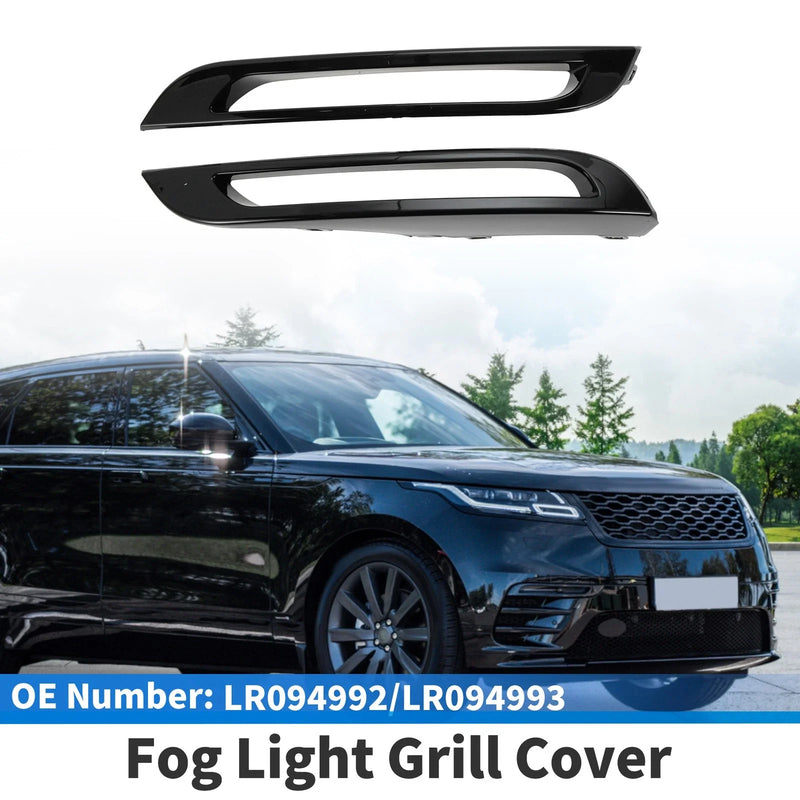 Land Rover Range Rover (2002-2012) - 1 Pair Black Fog Light Covers