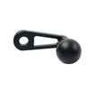 Universal Motorcycle Ball Head Base GPS Phone Holder Clamp Stand
