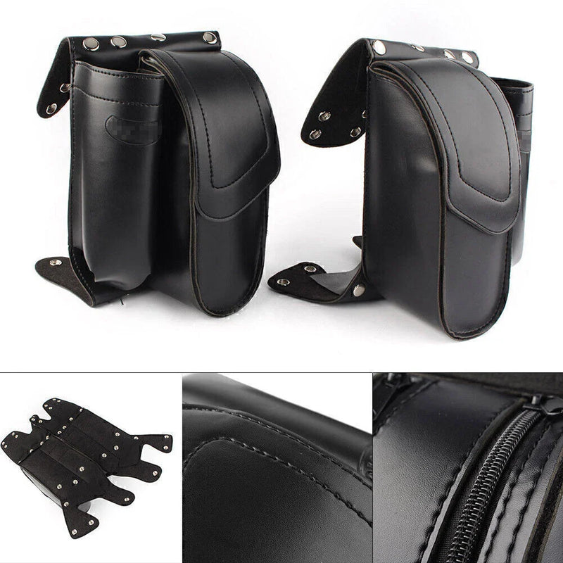 Harley Touring Road King 2 x Saddlebag Guard Water Bottle Set (2014-2023)