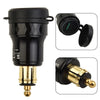 Motorcycle Accessories Dual USB Charger / DIN-Plug Socket Adapter