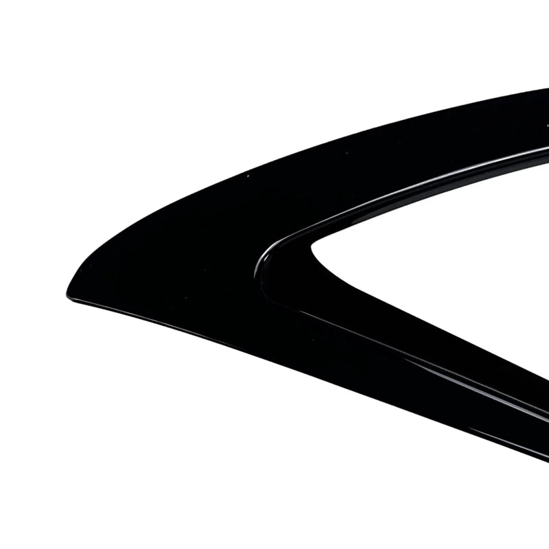 Mazda Miata MX-5 2 x Gloss Black Front Bumper Side Air Vent Trims (2016-2025)