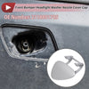 Mercedes-Benz E320 (1994-2006) Silver Front Left Washer Nozzle Cover