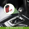 Chevrolet Malibu Red Carbon Fiber Gear Shift Knob Cover