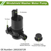 Nissan Rogue Windshield Washer Pump w/Grommet (2008-2023)