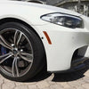 BMW F10 M5 Carbon Fiber Front Bumper Corner Splitter Lip (2011-2017)