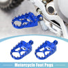 Motorcycle Pair Wide Foot Peg 360 Degree Rotating Aluminum Alloy Footpeg