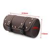 Handlebar Sissy Bar Saddlebag Retro Motorcycle Mini PU Leather Tool Bag