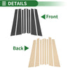 BMW X5 (2007-2013) Carbon Fiber Black 8 Pcs Door Pillar Window Trim