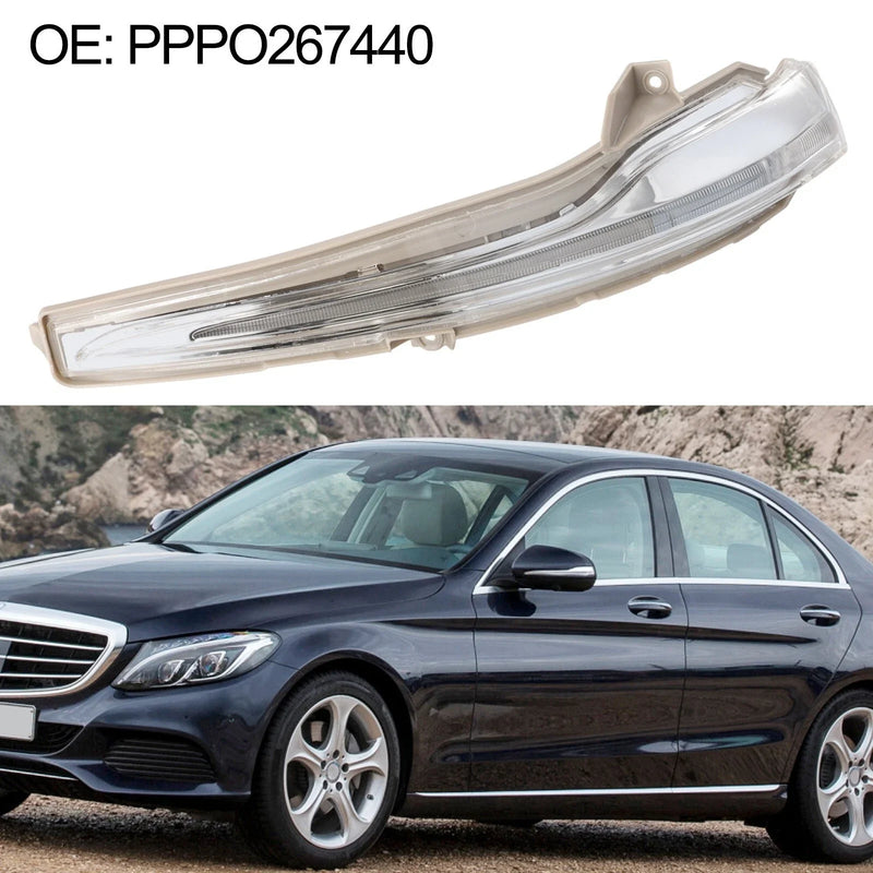 Car Turn Signal Reversing Mirror Left Side Lamp White Repeater