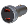 Dual Ports QC3.0 USB Car Charger Lighter Socket DC 12V-24V