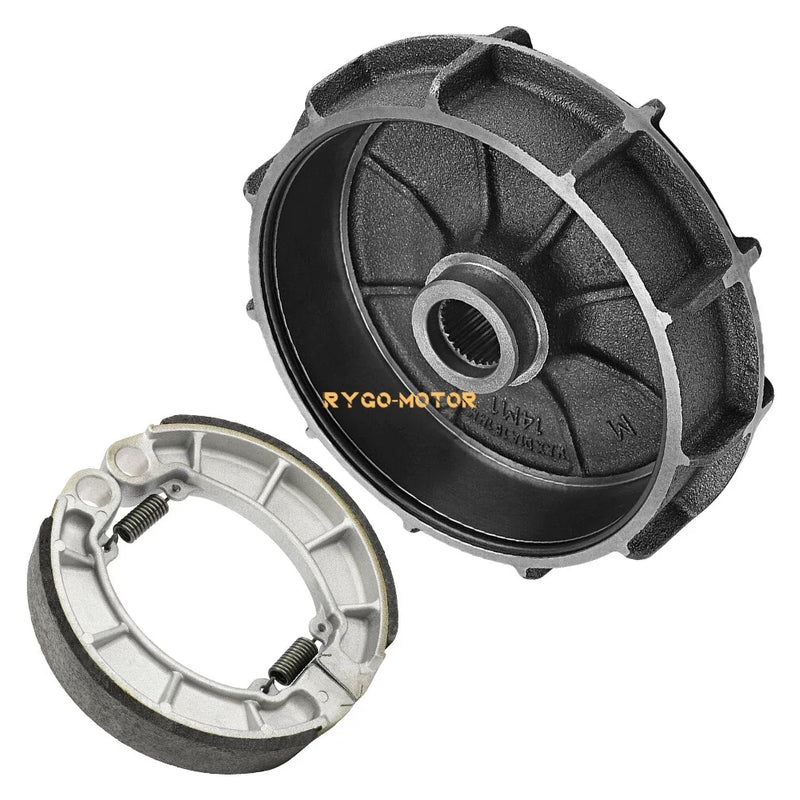 Honda Foreman 520 TRX520 Rear Brake Drum Hub & Shoes (2020–2024)