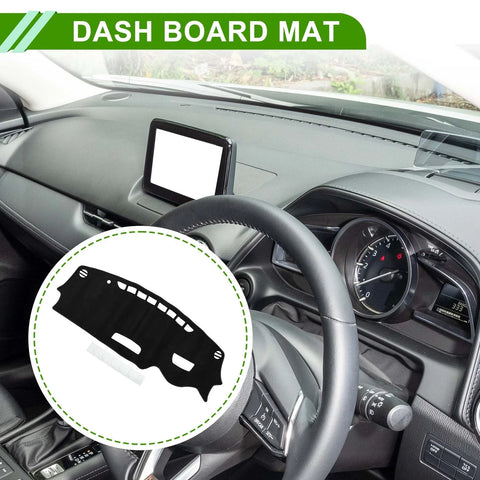 Mazda CX-3 (2016-2022) Sun Protector Pad Black Dash Cover Mat