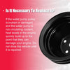 Chevy SBC Small Block LWP Double-Groove Long Water Pump Pulley