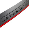 Toyota Fortuner Black Rear Bumper Step Door Scuff Plate (2015-2022)