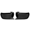 Toyota Highlander Glossy Black Rear View Mirror Cover Caps (2008-2013)