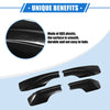Toyota RAV4 (2001-2005) Black 4 x Car Roof Rack Side Rails End Covers