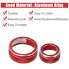 Subaru Forester, Impreza 3pcs AC Climate Control Knob Rings (2008-2023)