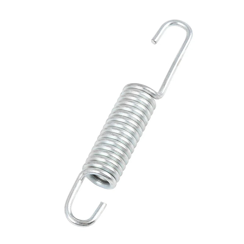 GS125 Side Bracket Kickstand Spring / 10.2cm / Motorcycle Silver Tone
