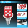 Universal Motorcycle License Plate Screws Cover 3.45 cm 4 pcs