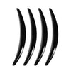 Car Fender Flares 4 x Glossy Black Wheel Eyebrow Arch Trim