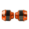 Make & Model  - Orange 2 x Motorcycle Front Fork Frame Sliders