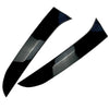 Golf 6 MK6 Variant Rear Window Side Canard Spoiler Splitter Trim