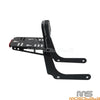 Harley Softail FLDE FLSL FXBB FXST Club Style Sissy Bar w/Luggage Backrest Rack (2018-2025)