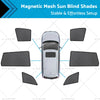 Audi Q7 2006-2015 Magnetic Mesh Sun Blind Shades (Front/Rear)