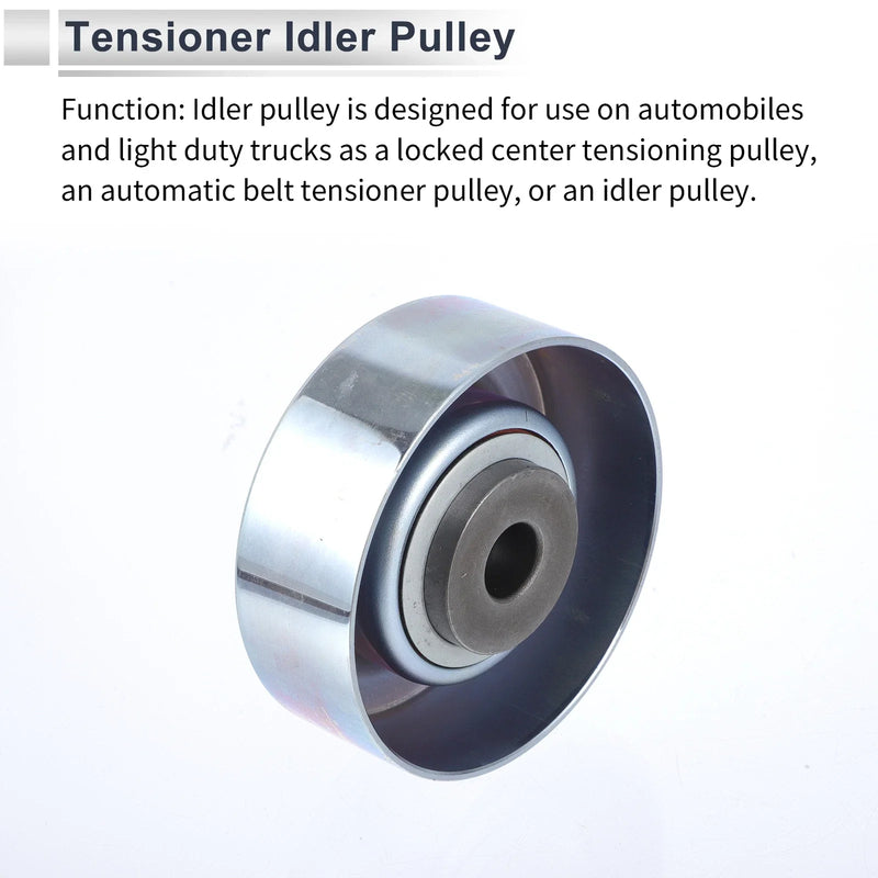 Hyundai Sonata, Kia (1990-1998) - 1 Pc Drive Belt Idler Pulley