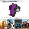 Motorcycle Purple Phone Mount Holder 4.7-7.2