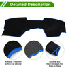 Mazda3 BP (2019-2024) Black Blue 1 Set Dashboard Cover Mat