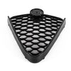 Alfa Romeo Stelvio Bumper Upper Grill Gloss Black Front Grille (2017-2022)