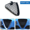 Alfa Romeo Giulia Glossy Black Front Grille Cover (2017-2023)