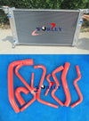 Commodore VT-VX Supercharged 3.8 V6 3Row Alloy Radiator + Silicone Hoses (1997-2002)