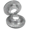 Landcruiser 200 Series Dimpled & Slotted Disc Brake Rotors & Pads (2008-2023)