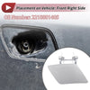 Mercedes-Benz S350 (2012-2013) Silver Tone Front Right Washer Nozzle Cover
