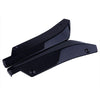Dodge Charger RT SRT 2 x Glossy Black Rear Bumper Diffuser Splitters (2015-2023)