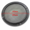 6.5" Speaker Cover Panel Coaxial Steel Sub Mesh Grills Cover 185mm Black Frame