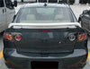 Mazda 3 Sedan Double Layer Boot Rear Spoiler Unpainted Wing (2004-2009)