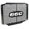 Trident 660 Black Radiator Grille Guard Cover (2021-2022)