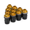 Motorcycle Scooter Quad 10 x Fairing Bolts Rubber Plugs Gold M5