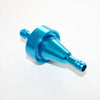 PIT PRO Quad Dirt Bike ATV Buggy 6mm Alloy Blue Petrol Fuel Filter