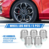Ford Focus, Dodge Grand Caravan 5 Pcs M12x1.5 Wheel Lug Nuts (2000-2023)