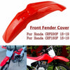 Honda CRF230F CRF150F (2015-2019) Red 1Pc Front Fender Mudguard Cover