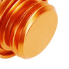 Yamaha YZF-R1 R3 R6 R25 TDM 850 XJR 1200 FJR 1300 Oil Filler Plug Orange (2000-2023)